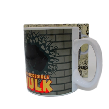 Hulk Heat Changing Mug, Tasse mit Thermoeffekt